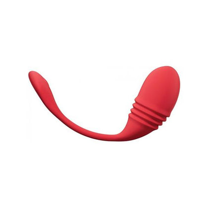 Lovense Vulse Thrusting Egg Vibrator - Model V01 - Hands-Free G-Spot Stimulation - Red