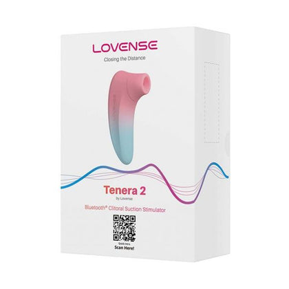 Lovense Tenera 2 Clitoral Suction Stimulator - Model TS-2 - Female - Pink/Blue