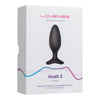 Lovense Hush 2 - Model LVS-BP2-175B - Versatile Vibrating Butt Plug for Men and Women - Black - Adult Naughty Store