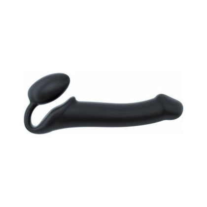 Strap On Me Bendable Strapless Strap On Large Black - Silicone Dildo for Versatile Pleasure (Model: BSL-001)