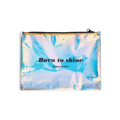 '=love To Love Born To Shine Pouch - Black Onyx