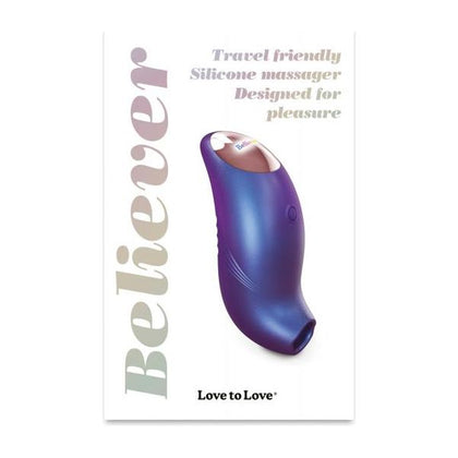 Love To Love Believer Mini Tongue Flicker - Iridescent Night
Introducing the Love To Love Believer Mini Tongue Flicker - Iridescent Night: The Ultimate Ergonomic Silicone Stimulator for External Clitoral Stimulation
