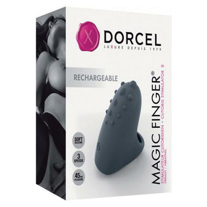 Dorcel Rechargeable Magic Finger Clitoral Stimulator - Model DF-1001 - Women's Pleasure - Black