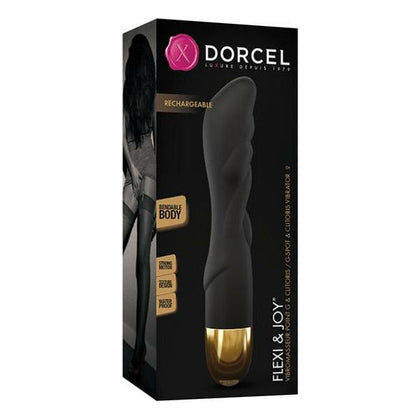 Dorcel Flexi & Joy Bendable - Black-gold
Introducing the Dorcel Flexi & Joy Bendable Dual Stimulation G-Spot & Clitoris Vibrator - Model DFXJ-001 - for Women - Black-Gold