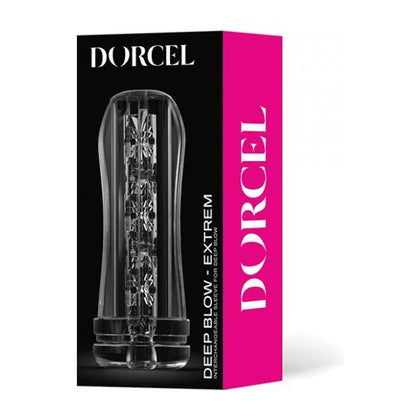 Dorcel Deep Blow Extreme Sleeve - Transparent Pleasure Enhancer for Men and Women