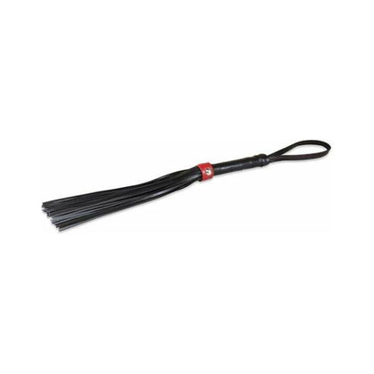 Sultra 14 inches Lambskin Flogger Black Red:
The Ultimate Pleasure Indulgence for Adventurous Souls