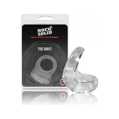 Rock Solid The Hoist - Clear
Introducing Rock Solid The Hoist Erection Ring - The Ultimate Support for Intense Pleasure