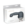 Le Wand Ripple Weighted Silicone Attachment: The Ultimate Pleasure Enhancer for Intense Stimulation and Fullness - Model LWRA-001 - Gender-Neutral - Smoke Grey - Adult Naughty Store