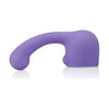 Le Wand Petite Curve Attachment - Weighted Silicone Pleasure Wand for Intense Stimulation - Model LWP-CRV-PT - Female - Clitoral and G-spot Pleasure - Deep Plum - Adult Naughty Store