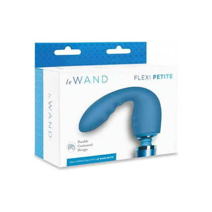 Le Wand Petite Flexi Silicone Attachment - Versatile Pleasure Enhancer for Intimate Moments - Model PFX-2021 - Female - Dual Stimulation for Clitoral and G-Spot - Elegant Rose Gold