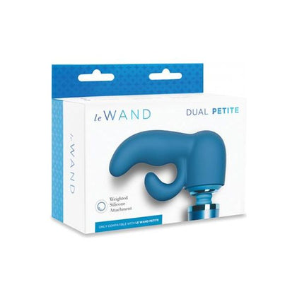 Le Wand Petite Dual Weighted Silicone Attachment - Powerful G-Spot and Clitoral Stimulation for Intense Pleasure - Model LW-PDA-001 - Female - Pink - Adult Naughty Store