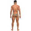 Male Power Pride Fest Contoured Pouch Mini Shorts Rainbow SM-01 - Men's Small Lingerie for Sensational Comfort and Style - Adult Naughty Store