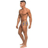 Male Power Pride Fest Contoured Pouch Mini Shorts Rainbow SM-01 - Men's Small Lingerie for Sensational Comfort and Style - Adult Naughty Store