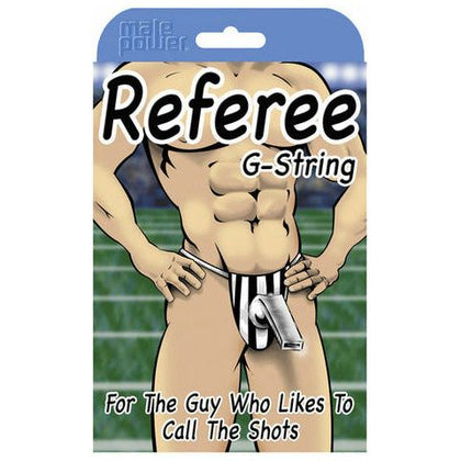 Male Power Referee Stripping G-String - The Ultimate Power Play for Men's Pleasure - One-Size-Fits-Most - Adult Naughty Store