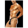 Male Power Bong Thong Black L-XL - Sensual Men's Lingerie for Intimate Pleasure - Adult Naughty Store