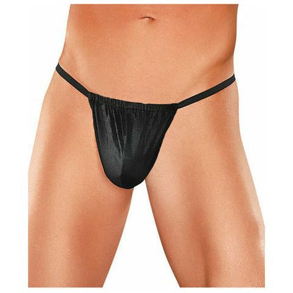 Male Power Posing Thong Black O-S - The Sensational Male Power Posing Thong: Introducing the Ultimate Pleasure Enhancer for Men! - Adult Naughty Store