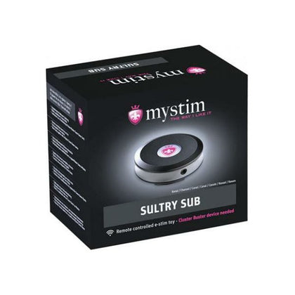 Mystim Sultry Subs Receiver Channel 2 - Versatile Electrosex Toy for Enhanced Pleasure, Intense Stimulation, and Ultimate Satisfaction - Model SSRC2, Unisex, Designed for Electrifying Pleasure, Sleek Black