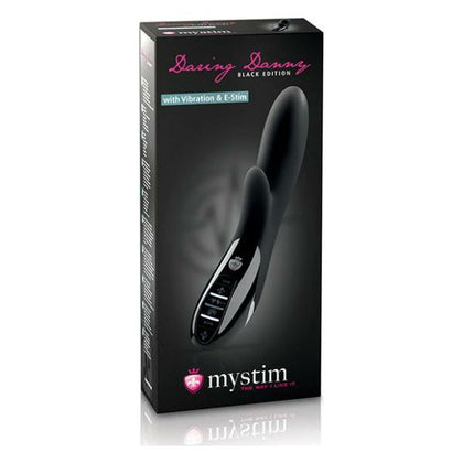 Mystim Daring Danny Clitoral E-Stim Vibrator - Model DD-27B - Women's Pleasure Toy - Black