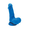 Nobü Dg1 Silicone Dong - Blue: Versatile Vaginal and Anal Pleasure Toy
