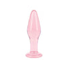 Nobu Slim Plug - Pink: Exquisite Handcrafted Glass Gem for Sensual Anal Pleasure - Adult Naughty Store