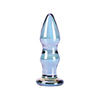 Nobu Galaxy Explorer - Blue: Handcrafted Glass Gem for Sensual Exploration and Pleasure - Adult Naughty Store