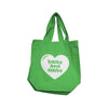 Nobu Boobs & Doobs Reusable Tote - Green - Adult Naughty Store