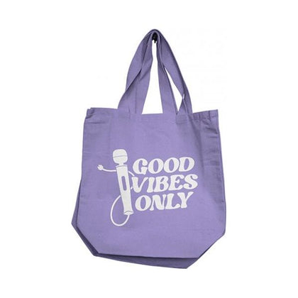 Nobu Good Vibes Only Reusable Tote - Lilac - Adult Naughty Store