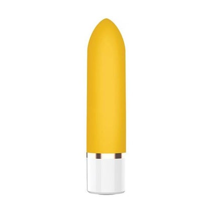 Nobü Mini Seik Tapered Bullet Vibrator - Model 7X3 | Unisex | Clitoral Stimulation | Yellow - Adult Naughty Store