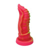 Nobu Tanu Fantasy Dong - Model NTFD-001 - Unisex Silicone Dildo for Vaginal and Anal Play - Florescent Pink - Adult Naughty Store