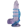 Doctor Love Zinger Vibrating Cock Cage Blue - The Ultimate Pleasure Device for Men