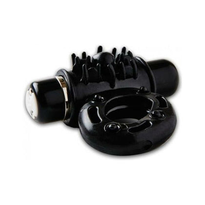 Sensuelle Bullet Ring Cock Ring 7 Function Black: The Ultimate Intimate Pleasure Enhancer for Couples and Solo Play