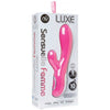 Introducing the Sensuelle Luxe 10 Functions Rabbit Massager Pink - The Ultimate Pleasure Companion - Adult Naughty Store