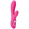 Introducing the Sensuelle Luxe 10 Functions Rabbit Massager Pink - The Ultimate Pleasure Companion - Adult Naughty Store