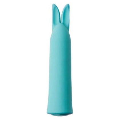 Nu Sensuelle Bunni Point Vibe Teal Blue - Powerful Silicone Bunny Ears Clitoral Stimulator for Women