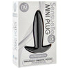 Novel Creations Sensuelle Mini Butt Plug Black - Model X1: Ultimate Pleasure for Anal Exploration - Adult Naughty Store