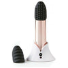 Introducing the Sensuelle Point Plus Bullet Vibrator - The Ultimate Pleasure Companion for Intense Satisfaction - Model SPB-1001 - Rose Gold - Adult Naughty Store