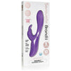 Nu Sensuelle Brandii Bendable Rabbit Vibrator - Model NB-10 - Purple - For Women - Dual Stimulation Pleasure - Adult Naughty Store