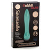 Sensuelle Bobbii XLR8 Turbo Boost Blue Flexible Vibrator - Model XLR8-12B, for Enhanced Pleasure in a Waterproof Design - Adult Naughty Store