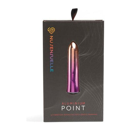 Nu Sensuelle Aluminium Point Rechargeable Bullet - Multicolor
Introducing the Sensuelle Aluminium Point Rechargeable Bullet - The Ultimate Powerhouse for Customizable Pleasure