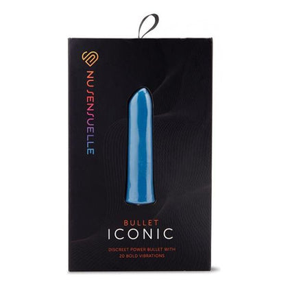 Nu Sensuelle Iconic Bullet Vibrator - Model 60SX - Deep Turquoise - For Intense Pleasure - Adult Naughty Store