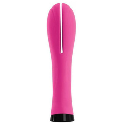 Luxe Collection Juliet Dual Seven Pink Vibrator - Powerful Rechargeable Silicone Pleasure Toy for Women - Intense Vibrations, Waterproof, and Travel-Friendly