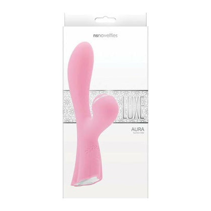 Luxe Aura - Pink: Powerful G-Spot Vibrator with Clitoral Suction
