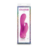 Charms by NS Novelties Magenta Silicone Compact Vibrator - Charms Ivy Model IV-101 - Unisex Clitoral Stimulator
