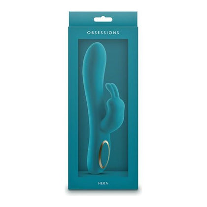 Introducing the Obsessions Hera - Dark Green Silicone Clitoral Vibrator for Her Pleasure