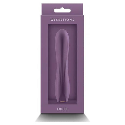 Obsession Romeo - Dark Purple | Luxurious Silicone Vibrating Prostate Massager - Adult Naughty Store