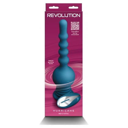 Revolution Hurricane - Teal: The Exquisite RHT-001 Rechargeable Rotating Pleasure Toy for Women - Unleash Unforgettable Ecstasy