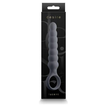 Desire Lucent - DL-1001B Sensual Pleasure Wand for Exquisite Anal and Vaginal Stimulation - Black