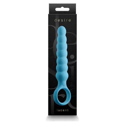Desire Lucent - Blue: The Ultimate Pleasure Wand for Sensual Anal or Vaginal Bliss (Model DLU-001)