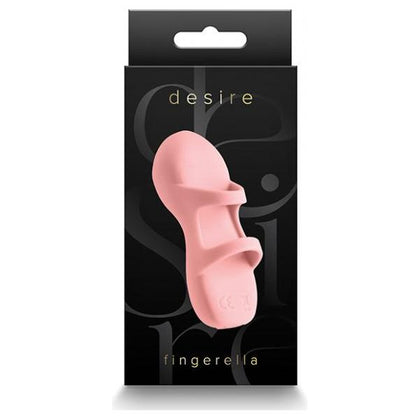 Introducing the Desire Fingerella Peach Finger Massager - The Ultimate Pleasure Companion