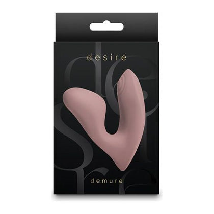 Desire Demure Internal Panty Vibrator - Autumn DMR-001 - Women's Dual Motor Clitoral and Vaginal Stimulation Panty Vibe in Autumn Shade